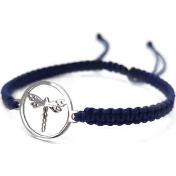 Náramek Maj šperky Náramek s vážkou Barva: Tmavě modrá, Velikost: Dámská