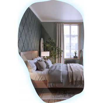 Zrcadlo Zrcadlo Bluedecor nástěnné asymetrické 1000 x 650 mm