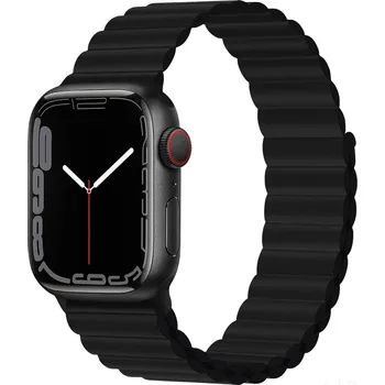 Řemínek na hodinky DEVIA Řemínek Apple Watch 42 / 44 / 45 / 49mm Sport 3 silikon černý