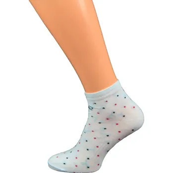 Dámské ponožky Gapo Dámské kotníkové ponožky Tečka 1. Velikost: 3-4 (EU 35-37), 2. Barva: Bílá
