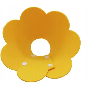 Obojek pro psa Slunečnicový obojek s měkkým kuželovým límcem pro kočky a psa