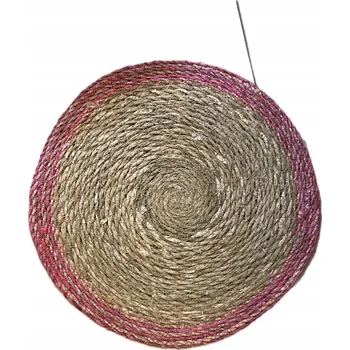 prostírání Prostírání na stůl 30 cm růžové s lemem