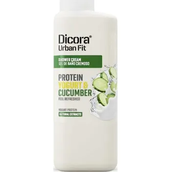 Sprchový gel Dicora Urban Fit Protein Yogurt & Cucumber Shower Gel 400 ml