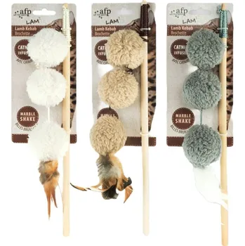 Hračka pro kočku Hračka pro kočku tyč s kuličkami