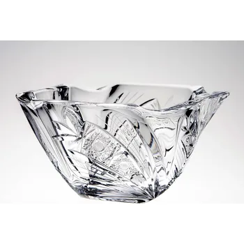 Bohemia Crystal - broušená mísa Neptune Kometa (190 mm)