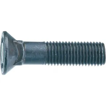 Šroub DIN 608 12x40 (10.9) Šroub zápustný (pluhový) se čtyřhranem do kovu, bez povrchové úpravy