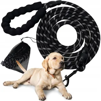 Vodítko pro psa Vodítko treningové vodítko Lalazoo lanko 10 m