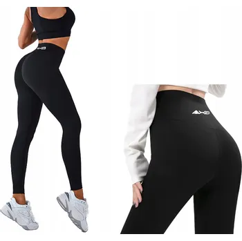 Dámské legíny Dámské klasické sportovní legíny černé barvy velikosti XL/XXL