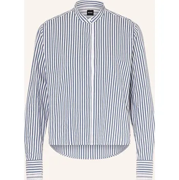 Boss Dámská Cropped Halenka Bertyna, bílá / modrá, 34