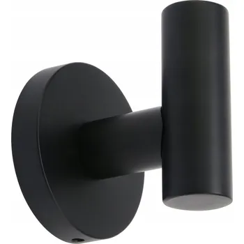 Věšák Amix černý kovový Šatní ramínko