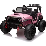 Mamido Dětské elektrické autíčko Jeep Power růžové