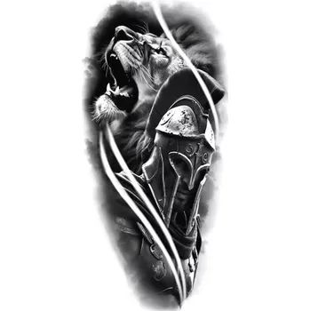 Odstranitelné tetování B-TOP Voděodolné dočasné tetování Lev a Rytíř FF-270