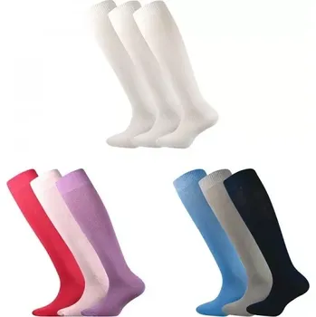 EMKONO dětské jednobarevné podkolenky Boma