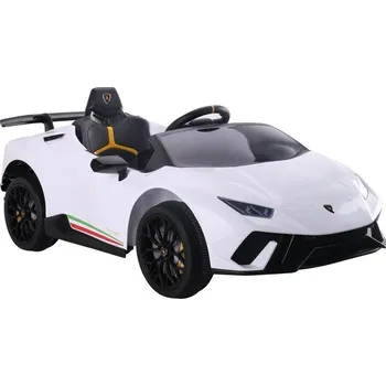 Dětské elektrovozidlo LEAN CARS Elektrické autíčko Lamborghini Huracan Bílá