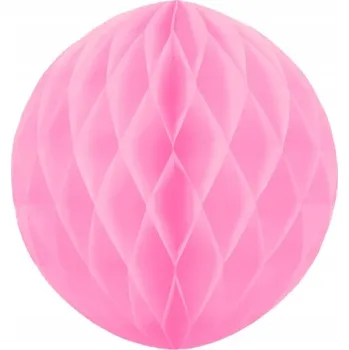 Obraz Papírová voštinová koule, růžová, 10 cm