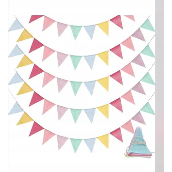 Balónek Barevná narozeninová sada: girlanda a balónky