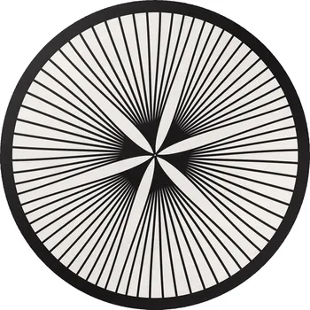 Koberec Designový vinylový Kulatý Koberec S Potiskem 50 cm aztéckých šípů