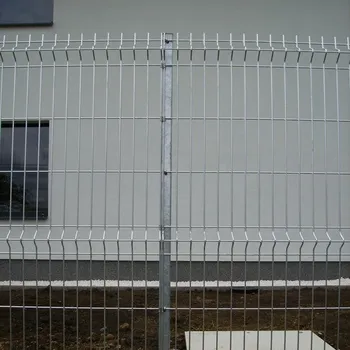 Plotový sloupek Plotový sloupek BRAVO pozinkovaný 2400 mm vč. předvrtaných otvorů | obdélníkový profil 60 × 40 mm