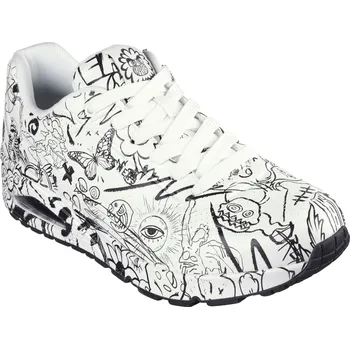 Dámská běžecká obuv Dámská rekreační obuv SKECHERS-Uno Process Sketch W white/black Bílá 37