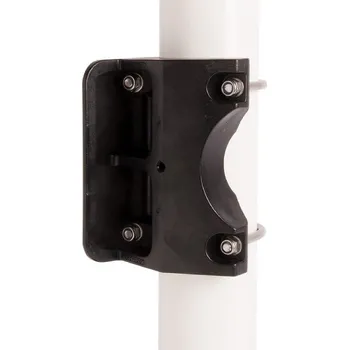 Příslušenství pro plot Plastový doraz zámku LOCINOX SAKL pro zahradní branky | pro kulatý profil 60 mm | černá RAL 9005