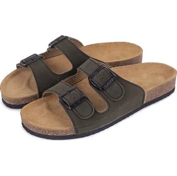 Pánské pantofle Vlnka Pánské korkové anatomické nazouváky Alex zelená velikost obuv dospělí 41