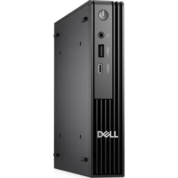 Stolní počítač Dell Pro Micro QCM1250 Počítač, i5-14500T, 8GB DDR5, 512GB SSD, Intel UHD 770, Wi-Fi, W11P, černý, 3Y PS on-site + klávesnice a myš 5H4W2