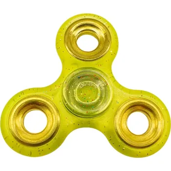 Gadget Fidget Spinner, Glitter zeleno-žlutý