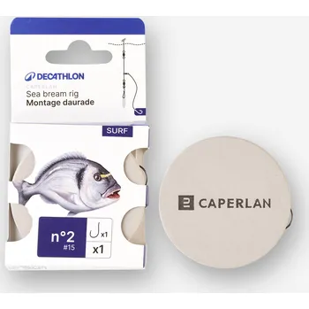 Rybářský háček CAPERLAN Montáž na sportovní rybolov Pražma č. 2