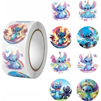 samolepka Samolepky klasické Lilo a Stitch 100 50 ks