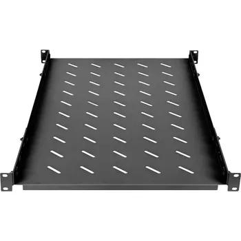 DJ technika Intellinet 714716 19 palec přístrojová police pro datové skříně 1 U Vhodné pro hloubku skříně: 1000 mm černá (RAL 9004,