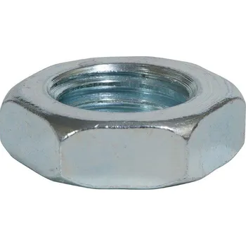 Matice DIN 439B 42x3 ZN L Matice šestihranná nízká, zinek