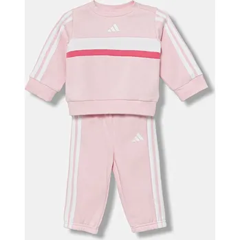Dětská tepláková souprava adidas JN2234 růžová 30X, vel. 80