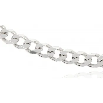 Náramek Zlatnictví Helios Stříbrný masivní lesklý náramek Velikost: 20cm, Váha: 7,30g