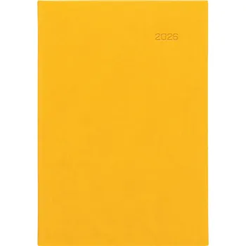 Diář Denní diář 2026 Graspo A5 - Viva žlutá