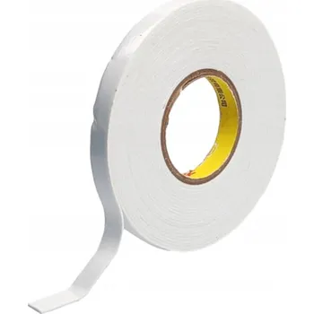 Oboustranná lepicí páska 10mm x 8m - bílá - Montážní páska s lepidlem