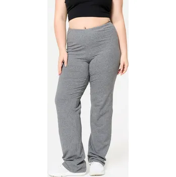 Dámské legíny DOMYOS Dámské bavlněné fitness legíny XS ŠEDÁ