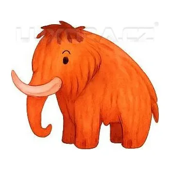 Nášivka Nažehlovačka Mamut - 11 x 9 cm