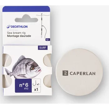 Rybářský háček CAPERLAN Montáž na sportovní rybolov Pražma č. 6