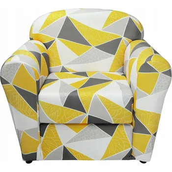 Napínací potah Vícebarevný potah na křeslo