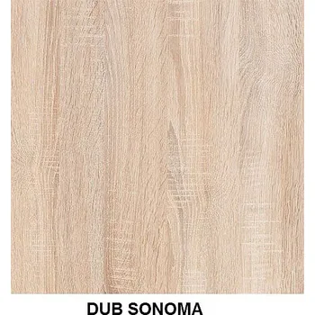 Šatní skříň Skříň STELLA šatní, 135cm Varianta: dub sonoma
