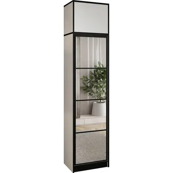 Šatní skříň Skříň Kier Furniture 53,2 x 247 x 39 cm bílá, černá