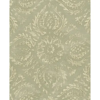 Tapeta Eijffinger Vliesová tapeta na zeď, zelená, ornamenty, 350624, Amber, Eijffinger, velikost 10 x 0,52 m