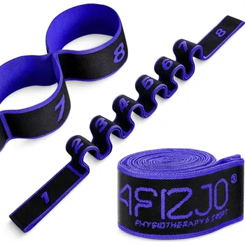 4FIZJO Strečinková guma 4FIZJO, 90 cm MODRÁ|ČERNÁ