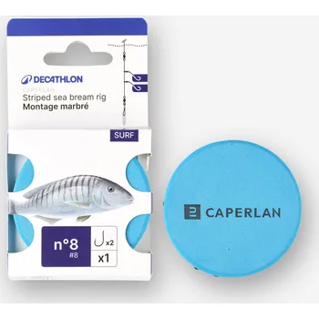 Rybářský háček CAPERLAN Montáž na sportovní rybolov Mořan č. 8