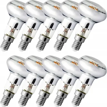 Žárovka 10 x LED žárovka E14 Filament 4W REFLEKTOR R50
