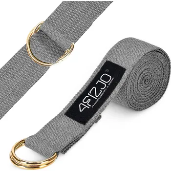 4FIZJO Pás na jógu 4FIZJO 300 cm ŠEDÁ