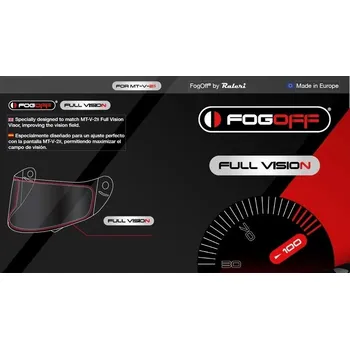 MT Helmets Fólie proti mlžení FOGOFF FOG010 pro plexi MT-V-28