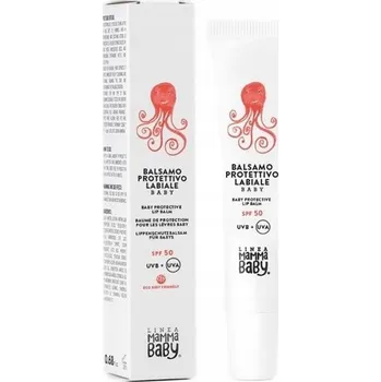 Opalování Ochranný balzám na rty SPF 50 Baby LineaMammaBaby