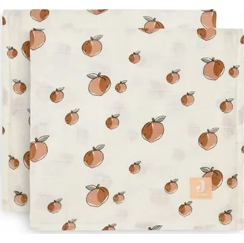 Zavinovačka Jollein 2 zavinovačky 115x15 cm Broskvová