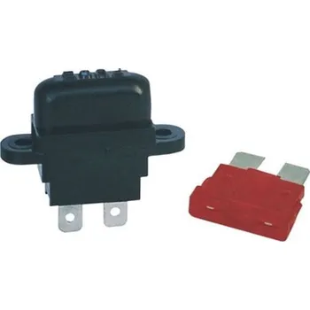 Napájecí kabel Pojistkové pouzdro pro autopojistku 19x12mm na panel